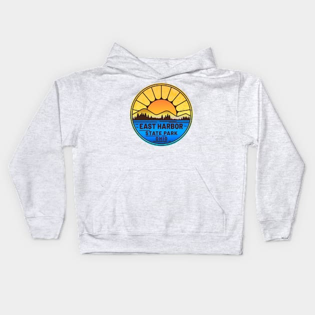 East Harbor State Park Ohio OH Kids Hoodie by TravelTime